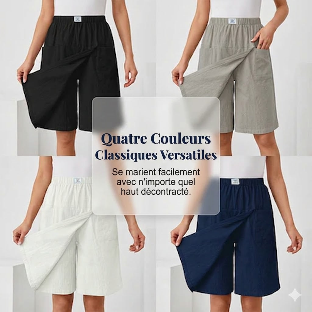 Libertine — Elastic Waist Skort with Active Freedom Pockets