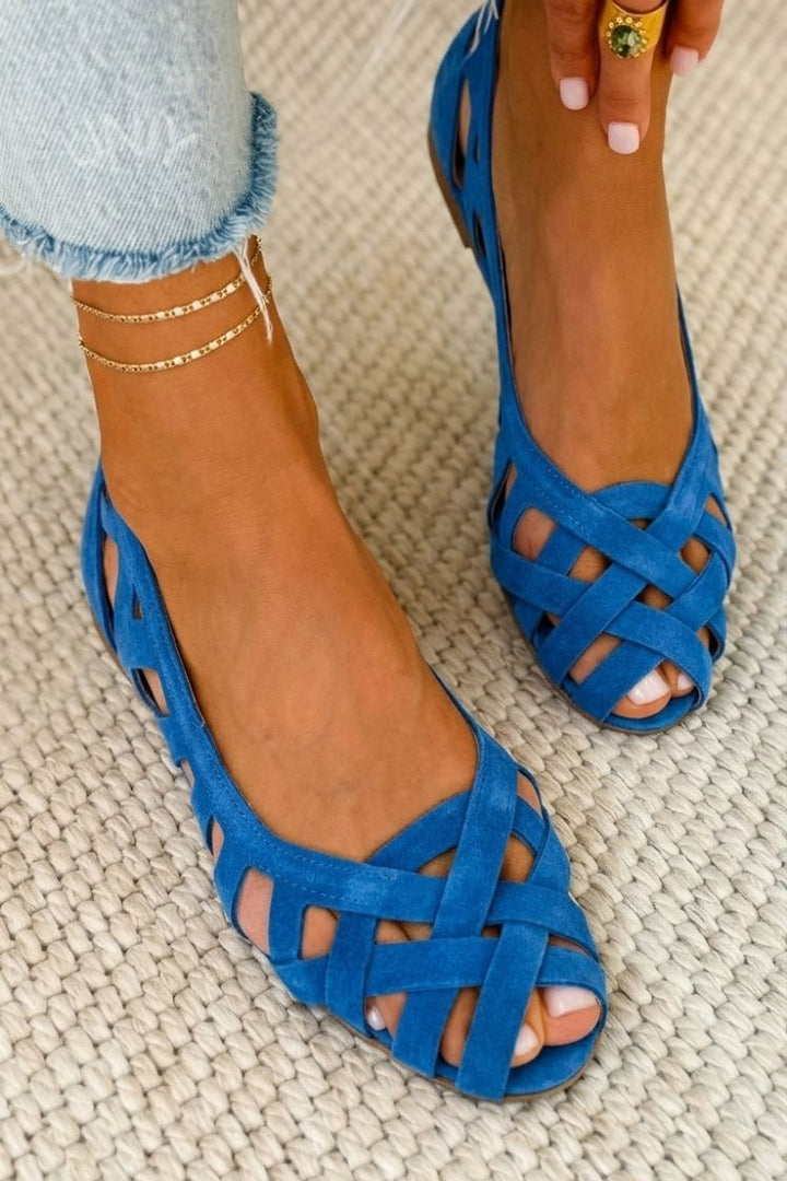 Azzurra | Braided Sandals Vivacious
