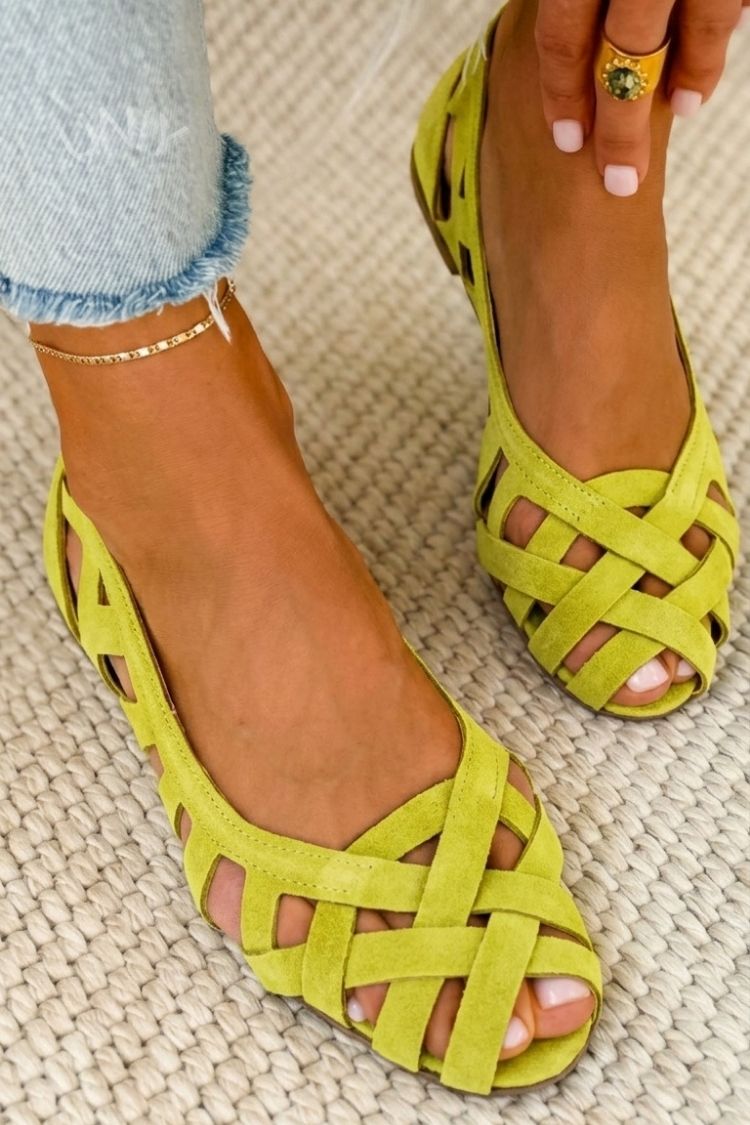 Azzurra | Braided Sandals Vivacious