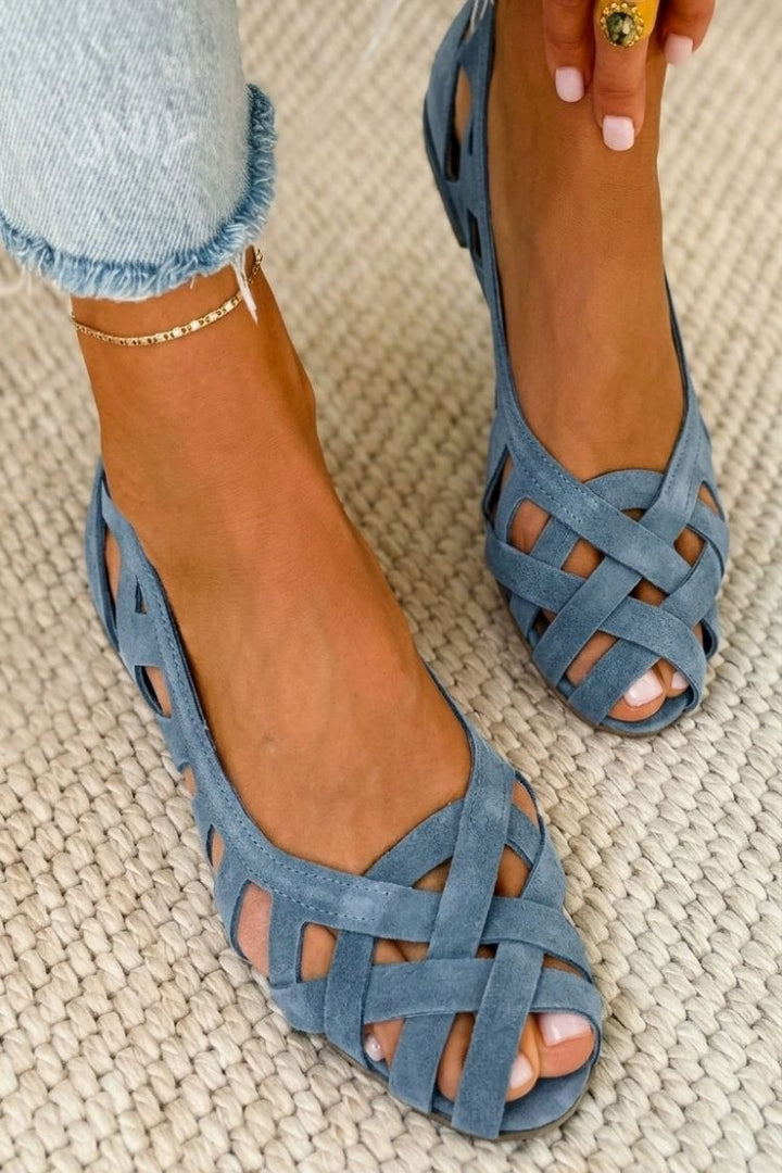 Azzurra | Braided Sandals Vivacious
