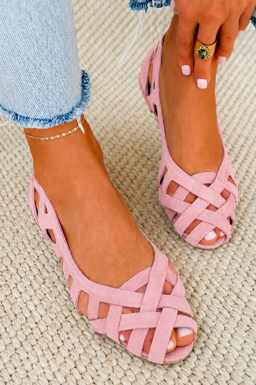 Azzurra | Braided Sandals Vivacious