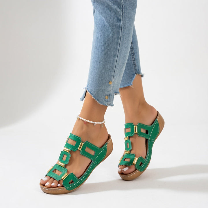 Soléna™ — Elegant Comfortable Ergonomic Summer Sandals