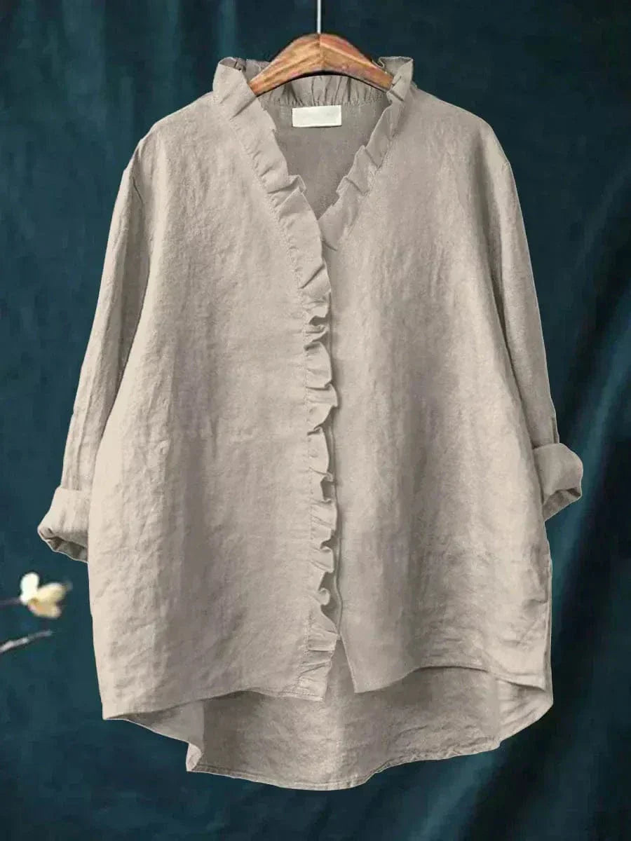Célestine | Delicate Ruffled Blouse